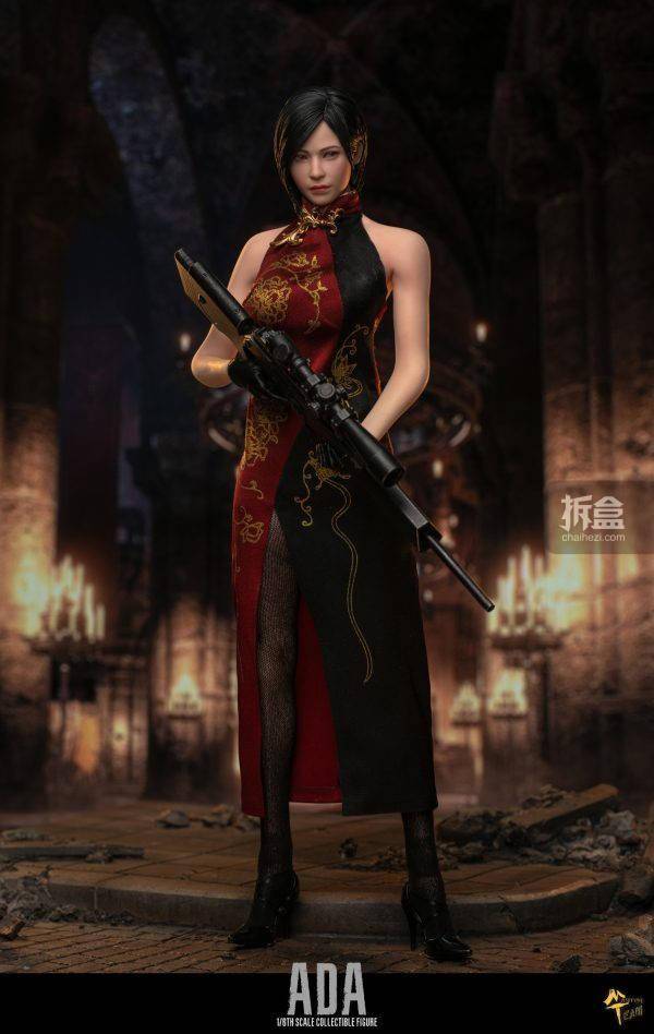 MTTOYS 艾达王ADA 旗袍版 可动眼 生化危机 同人1/6可动人偶