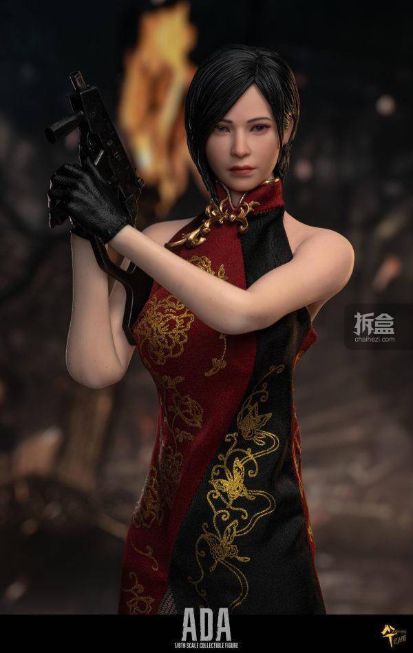 MTTOYS 艾达王ADA 旗袍版 可动眼 生化危机 同人1/6可动人偶