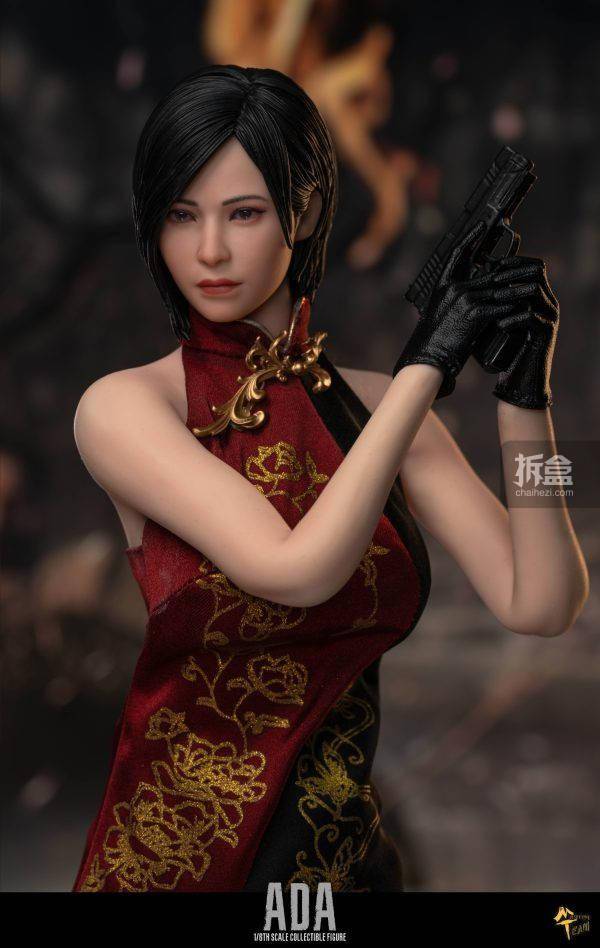 MTTOYS 艾达王ADA 旗袍版 可动眼 生化危机 同人1/6可动人偶
