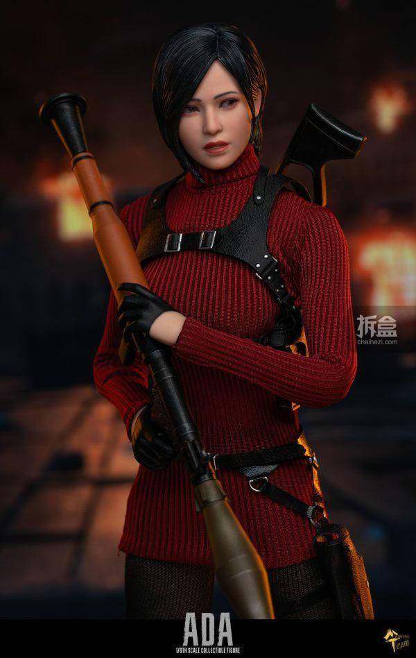 MTTOYS 艾达王ADA 旗袍版 可动眼 生化危机 同人1/6可动人偶