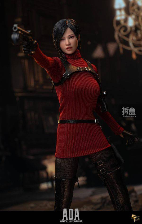 MTTOYS 艾达王ADA 旗袍版 可动眼 生化危机 同人1/6可动人偶