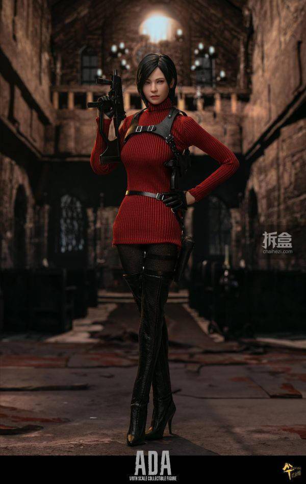 MTTOYS 艾达王ADA 旗袍版 可动眼 生化危机 同人1/6可动人偶