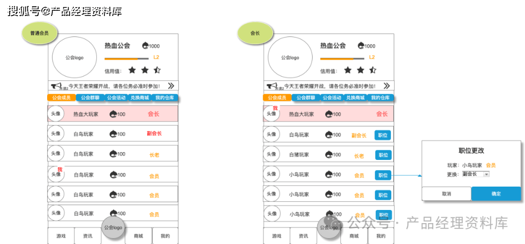 游戏装备交易社区APP系统Axure RP原型.rp